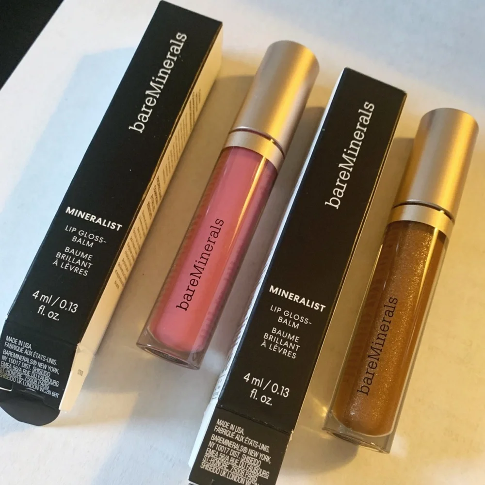 BareMinerals Lip Gloss MINERALIST Lip Gloss-Balm Colors VISION & ADVENTURE